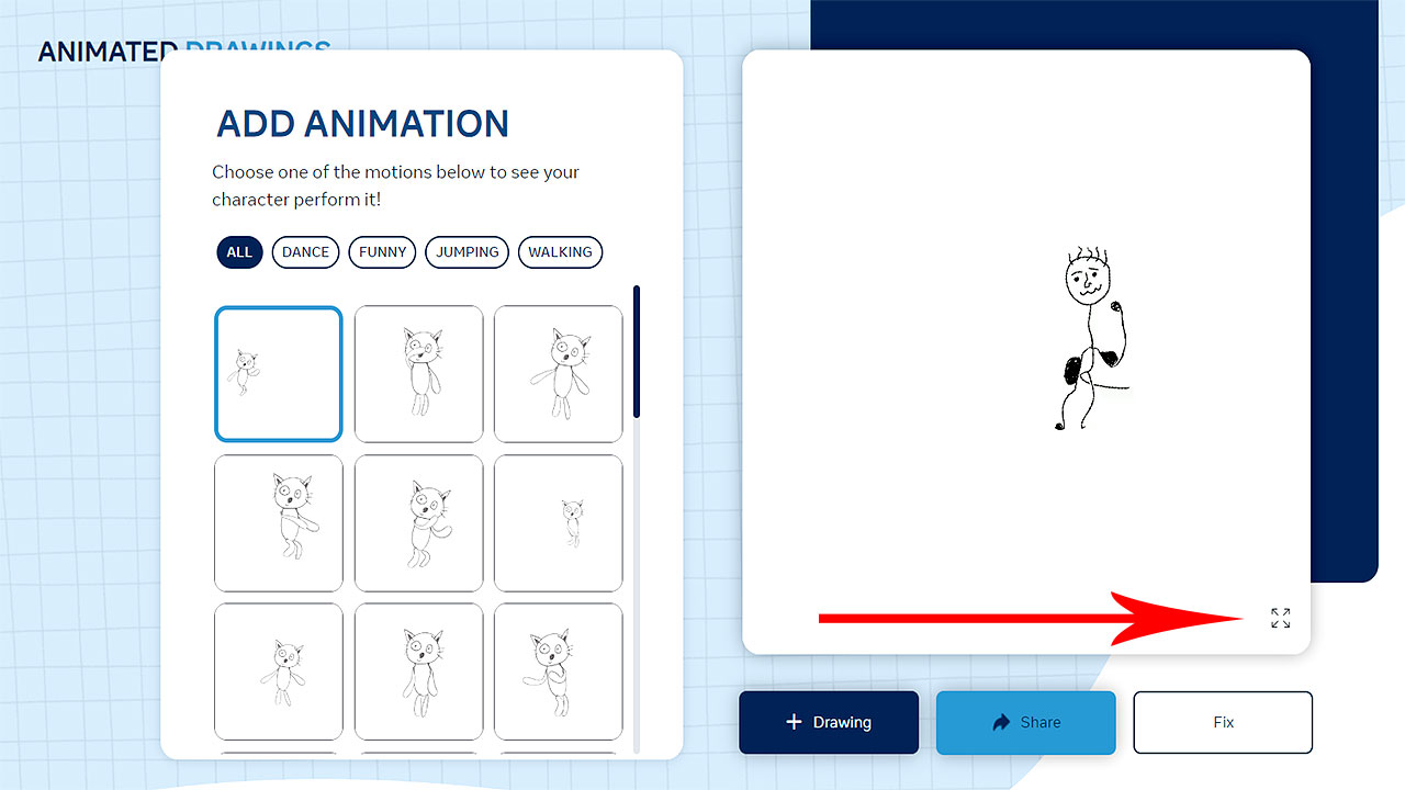 ANIMATED DRAWINGS AI Add Animation